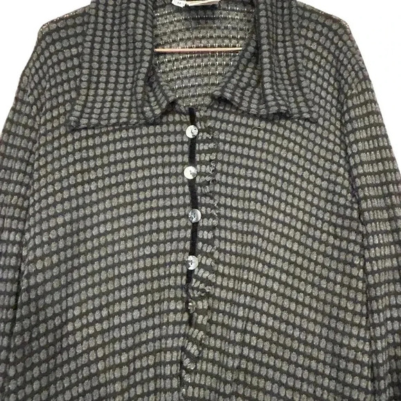 Papike People black button up sweater size M - Picture 7 of 13